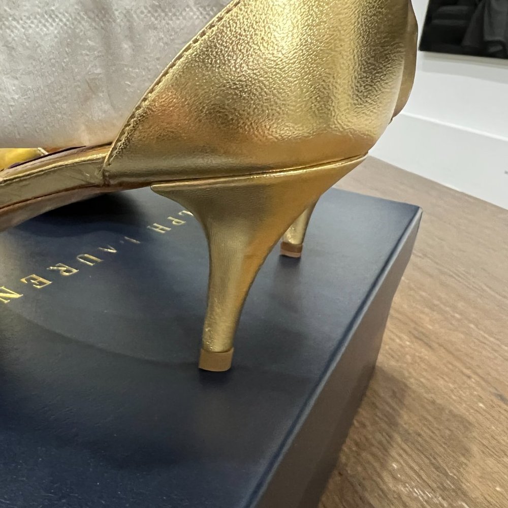 Ralph Lauren Collection Purple Label Nappa Heel 7 - Picture 6 of 9